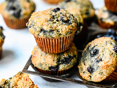 Wild Blueberry Muffins