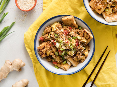 Pineapple Fried Rice with Tofu