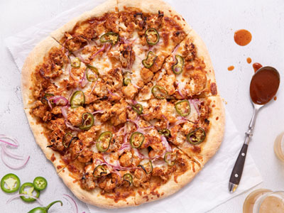 Barbecue Cauliflower Pizza