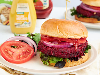 Not Your Basic Beet Burger