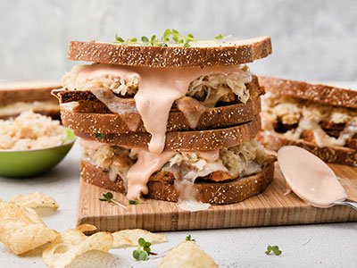 Tempeh Reubens